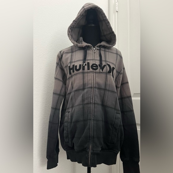 Hurley zip up jacket hoodie - Picture 1 of 4